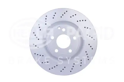 Máxima Calidad Disco de freno HELLA 8DD 355 126-381